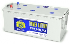 Аккумулятор TYUMEN PREMIUM 6СТ-210L  518*228*238 (ток 1420А) конус