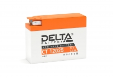 Аккумулятор Delta CT12025 2,5Ah (YTX4B-BS)
