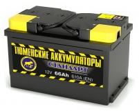 Аккумулятор 6СТ-66 L STANDARD ТАЗ о/п