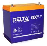 Аккумулятор Delta GX12-55 55А/ч (239*132*235*)