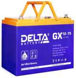 Аккумулятор Delta GX12-75 75А/ч (258*166*215)