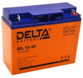 Аккумулятор Delta GEL 12-20 20А/ч (181*77*167)