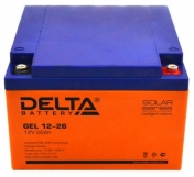 Аккумулятор Delta GEL 12-26 26А/ч (174*166*125)