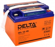 Аккумулятор Delta GEL 12-45 45А/ч (196*166*173)