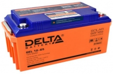 Аккумулятор Delta GEL 12-65 65А/ч (350*167*173)