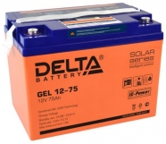 Аккумулятор Delta GEL 12-75 75А/ч (260*168*219)