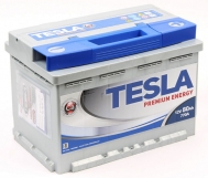 Аккумулятор TESLA PREMIUM ENERGY 6СТ-75.0  278х175х175 Ток 720А низкий