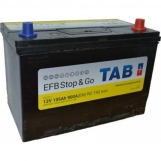 Аккумулятор TAB EFB Stop&Go 6СТ-105.0 (60518) 303х174х198/218  Ток 900А