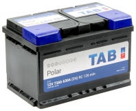 Аккумулятор TAB Polar 6СТ-35.0 (53520) 196х127х205/226 Ток 300А  яп.ст/тонк.