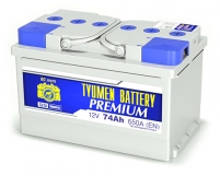 Аккумулятор TYUMEN PREMIUM 6СТ-74 LR  278*175*175 (ток 650А) о/п