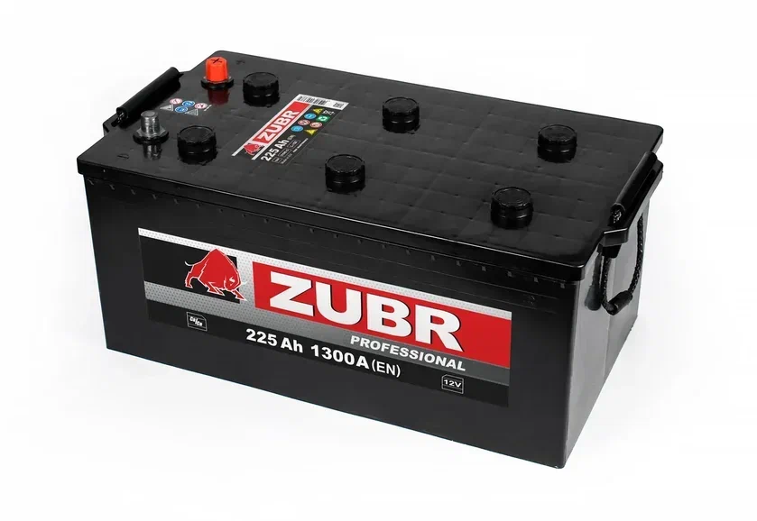 Аккумулятор ZUBR Professional 225.3 А/ч 518*276*242 1500EN евро
