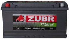 Аккумулятор ZUBR PREMIUM 105.0 А/ч 353*175*190 1000EN о/п