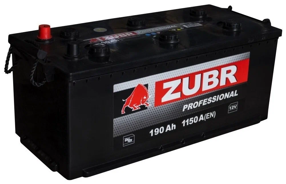 Аккумулятор ZUBR Professional 190.4 А/ч 510*218*225 1250EN росс