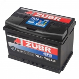 Аккумулятор ZUBR EFB 78.0 А/ч 278х175х190 750EN о/п