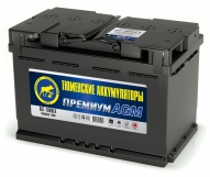 Аккумулятор TYUMEN PREMIUM VRLA-R 6СТ-70 AGM  278*175*190 (ток 700А) о/п