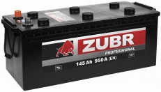 Аккумулятор ZUBR Professional 145 А/ч 513*189*225 рос