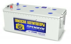 Аккумулятор TYUMEN PREMIUM 6СТ-210L ПП 518*228*238 (ток 1420А) болт