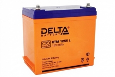Аккумулятор Delta DTМ 1255L 55 А/ч (239*132*210)