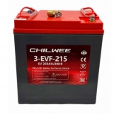 Аккумулятор Chilwee 3-EVF-215 BG (6V-C5/240А/ч, С20/260 А/ч) 260*180*273