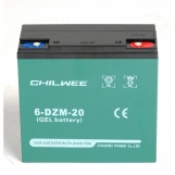 Аккумулятор Chilwee 6-DZM-20 (12V-C5/24А/ч, С20/28 А/ч) 181*77*170