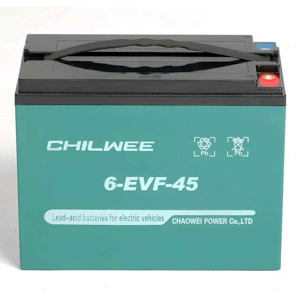 Аккумулятор Chilwee 6-EVF-45 (12V-C5/47А/ч, С20/52 А/ч) 226*120*175
