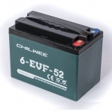 Аккумулятор Chilwee 6-EVF-52 (12V-C5/54А/ч, С20/62 А/ч) 226*135*175