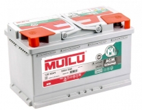 Аккумулятор Mutlu AGM 80 А/ч обратный R+ L4 EN 800A