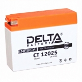 Аккумулятор Delta CT12025 2,5 А/ч ( YT4B-BS ) Ток 40А боковые (114*39*87)