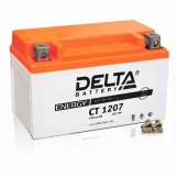 Аккумулятор Delta CT1207 7 А/ч ( YTХ7А-BS ) п.п Ток 90А (150*86*94)