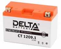 Аккумулятор Delta CT1209.1 9 А/ч ( YTХ9-BS,YTX9 ) п.п Ток 115А (151*71*107)