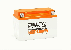 Аккумулятор Delta CT1209 9 А/ч ( YTХ9-BS,YTX9 ) п.п Ток 135А (150*86*108)