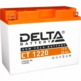 Аккумулятор Delta CT1220 20 А/ч ( Y50-N18L-A3, YTX24HL-BS,YTX24HL ) о.п Ток 250А (204*91*159)