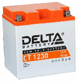 Аккумулятор Delta CT1230 30 А/ч (YIX3OL-B,YIX3OL-BS,YB3OL-B) оп