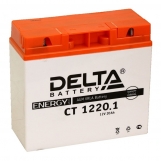 Аккумулятор Delta CT1220.1 12V 20 А/ч (YT19BL-BS) о.п Ток 260А (181*77*167)