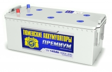 Аккумулятор TYUMEN PREMIUM 6СТ-145L ПП 513*189*230 (ток 1020А)