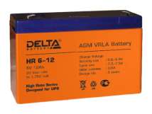 Аккумулятор Delta HR6-12 6V12Ah
