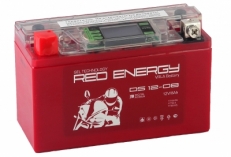 Аккумулятор Red Energy DS 1208 8А/ч ( YT7B-BS,YT7B-4,YT9B-BS ) пп Ток 120А (150*87*107)